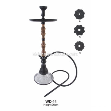 Alta calidad madera shisha cachimba